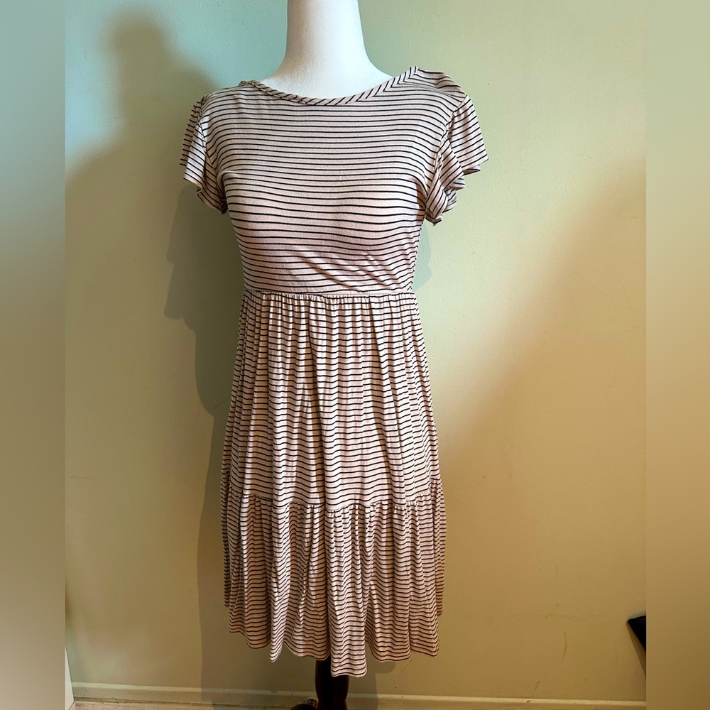 Brit&Bri Striped Dress MEDIUM
